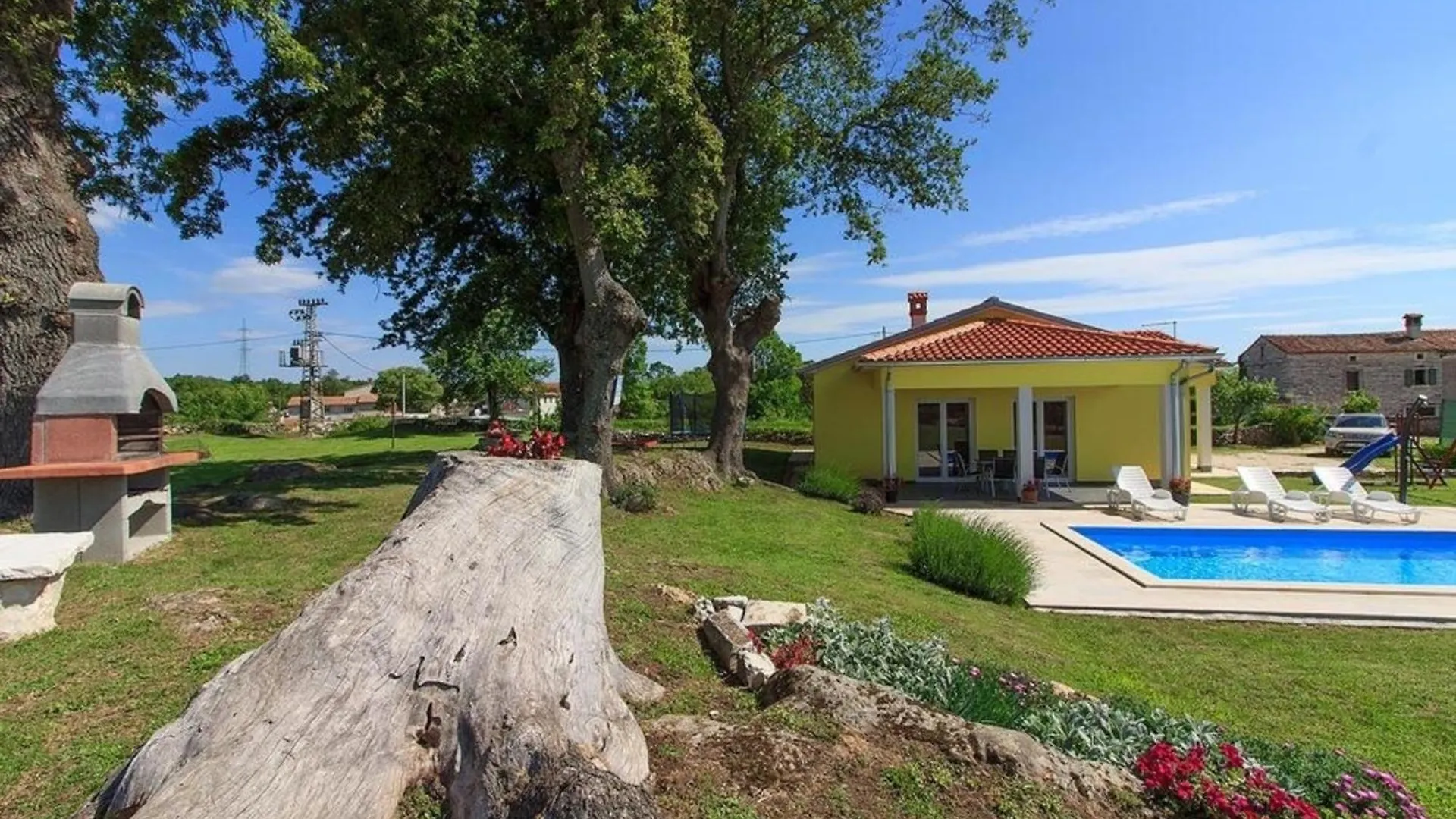 Дом отдыха Ferienhaus Mit Privatpool Fuer 6 Personen Ca 100 Qm In Divsici, Istrien Suedkueste Von Istrien Marcana Хорватия